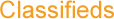 Classifieds logo